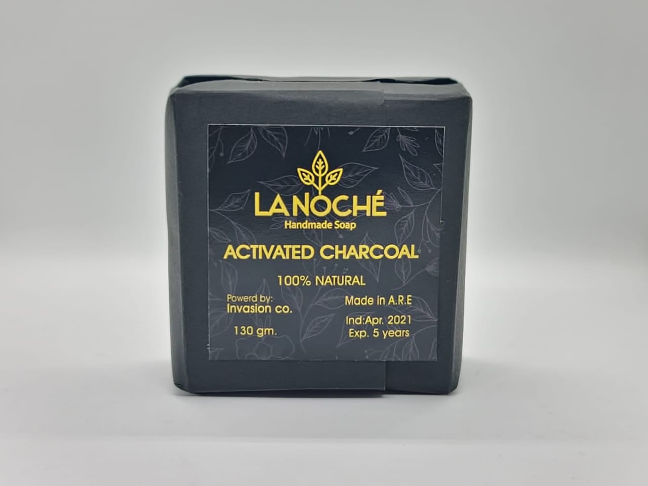 La Noché Activated charcoal soap
