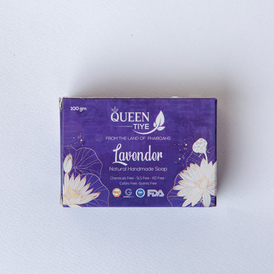 Savon aux herbes et à la fleur de lavande 