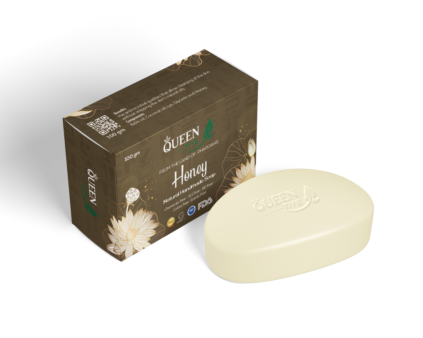 Savon aux herbes et aux abeilles 